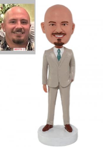 World's Best Boss Custom Bobbleheads Boss Day gift