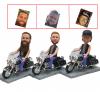 Custom motorcycle bobblehead gifts for dad for boss
