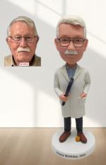 Custom bobbleheads physical therapist gift for retirement [W4904]