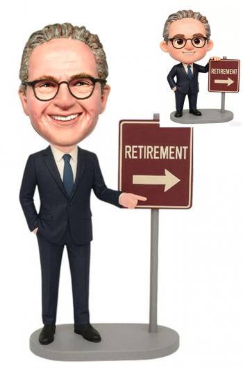Custom Retirement Bobblehead Boss Farewell Gift