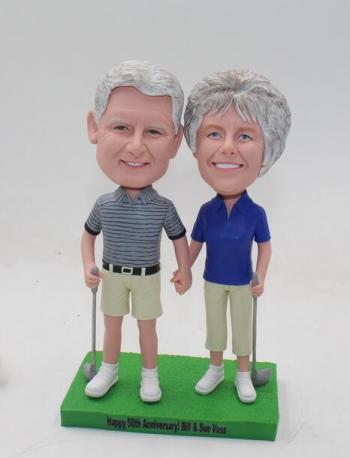 custom 50th anniversary bobbleheads